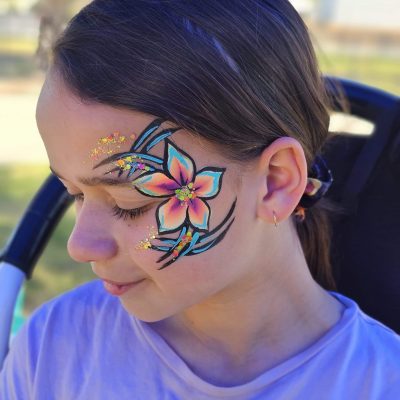 Tribal face painting